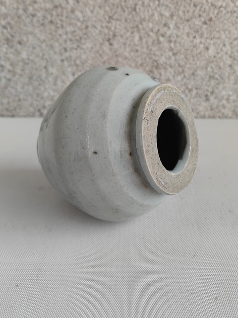 古玩陶瓷白釉罐拍賣,當前價格680元