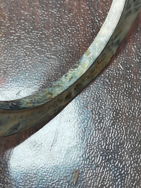 古玩玉器地方玉雕“凸唇環”真品鑒賞圖