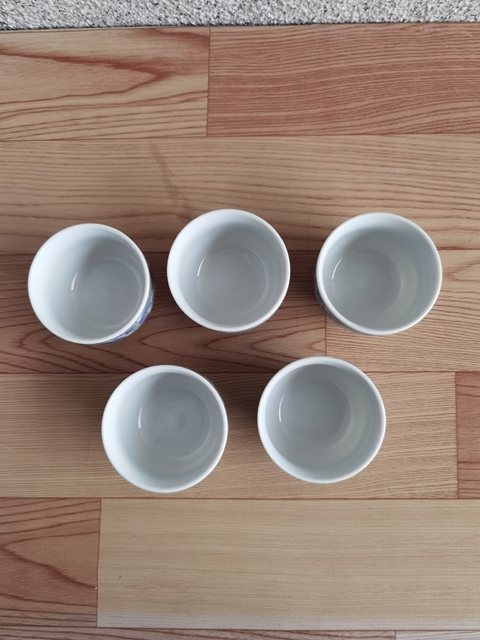 古玩陶瓷青花加彩杯拍賣,當前價格220元