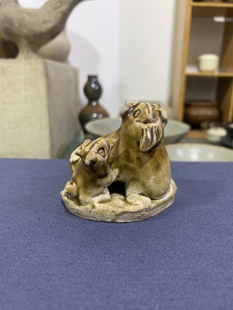 古玩陶瓷青釉瓷羊拍賣,當前價格12000元