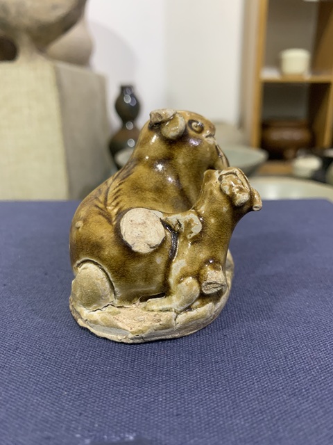 古玩陶瓷青釉瓷羊拍賣,當前價格12000元