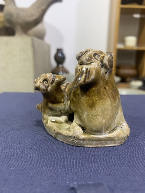 古玩陶瓷青釉瓷羊拍賣,當前價格12000元