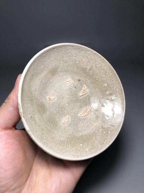 古玩陶瓷唐,越窯青釉茶碗拍賣,當前價格600元