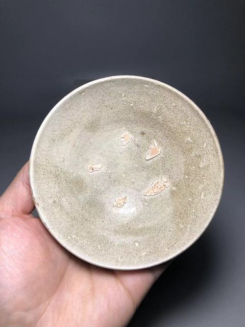 古玩陶瓷唐,越窯青釉茶碗拍賣,當前價格600元