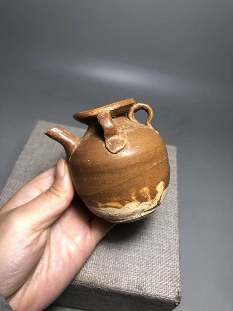 古玩陶瓷宋,紫定小執壺拍賣,當前價格1600元