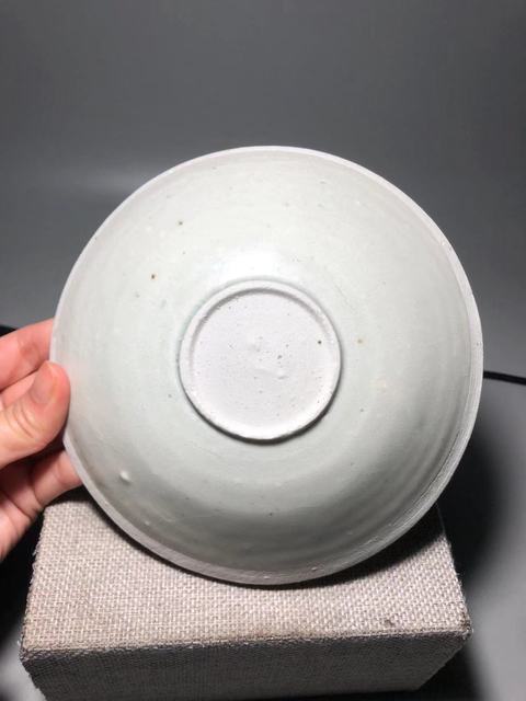 古玩陶瓷宋,青白釉六出筋雙魚盤拍賣,當前價格2000元