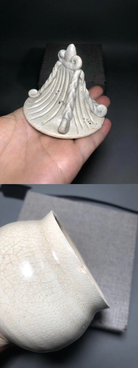 古玩陶瓷宋，青白釉塔式罐拍賣，當(dāng)前價(jià)格999元