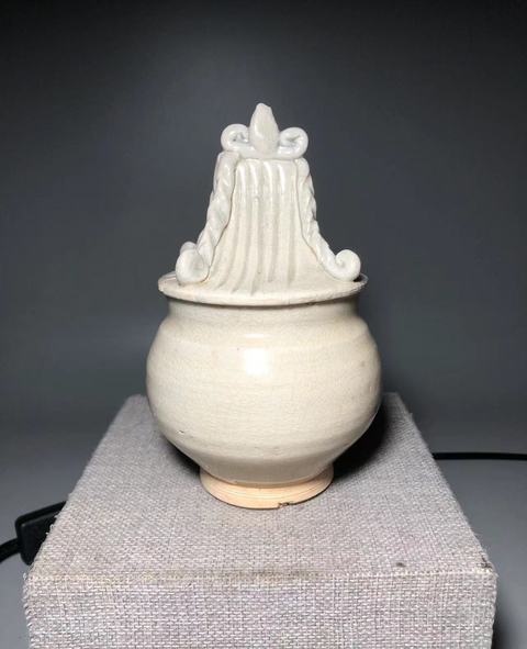 古玩陶瓷宋，青白釉塔式罐拍賣，當(dāng)前價(jià)格999元
