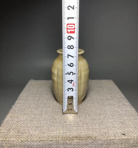 古玩陶瓷北宋，青白釉瓜棱罐拍賣，當前價格999元