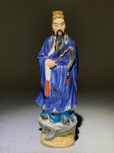 古玩陶瓷民國·八仙呂洞賓塑像拍賣，當前價格1880元