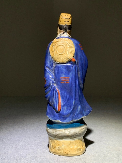 古玩陶瓷民國·八仙呂洞賓塑像拍賣，當前價格1880元