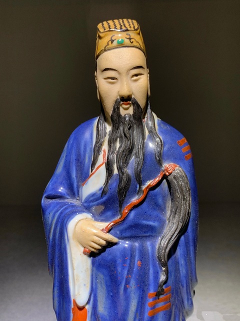 古玩陶瓷民國·八仙呂洞賓塑像拍賣，當前價格1880元