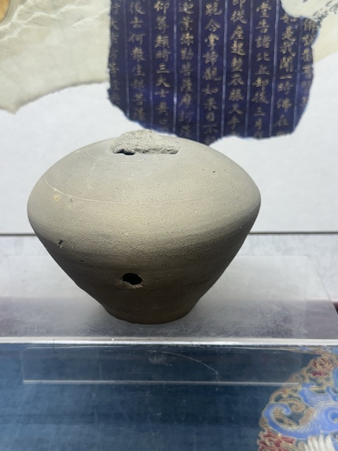 古玩陶瓷漢代精品灰陶撲滿拍賣，當前價格169元