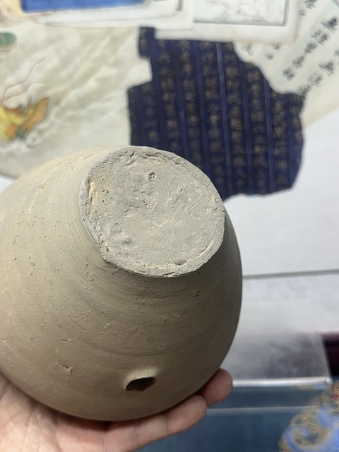 古玩陶瓷漢代精品灰陶撲滿拍賣，當前價格169元