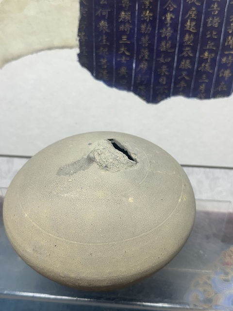 古玩陶瓷漢代精品灰陶撲滿拍賣，當前價格169元