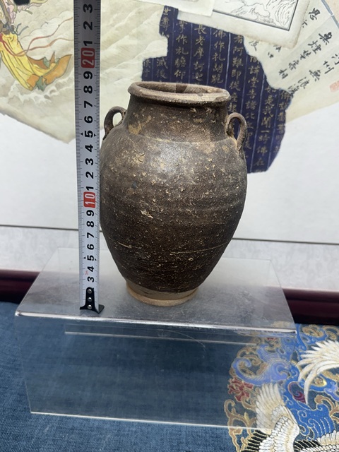 古玩陶瓷元代紫金釉雙系拍賣，當前價格289元