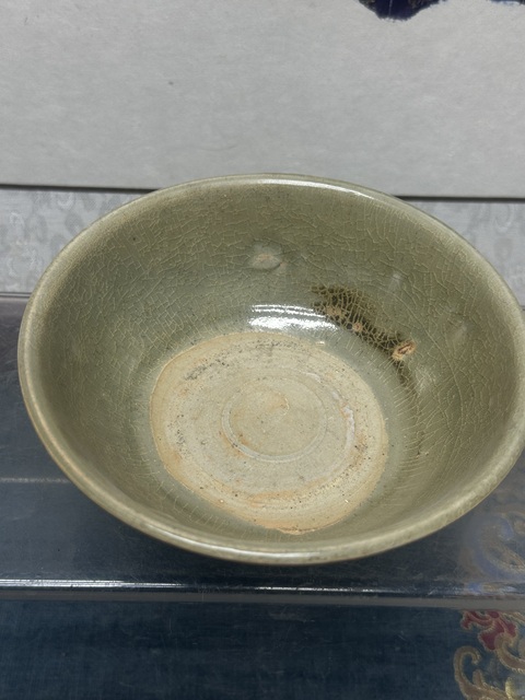 古玩陶瓷宋代龍泉青釉大碗拍賣,當前價格1868元
