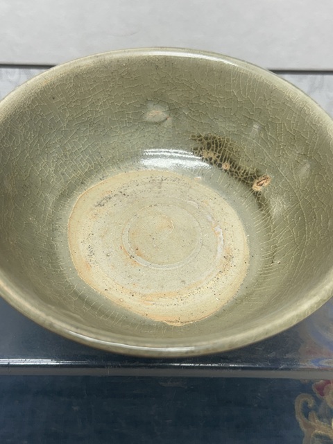 古玩陶瓷宋代龍泉青釉大碗拍賣,當前價格1868元