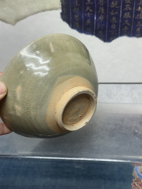 古玩陶瓷宋代龍泉青釉大碗拍賣,當前價格1868元