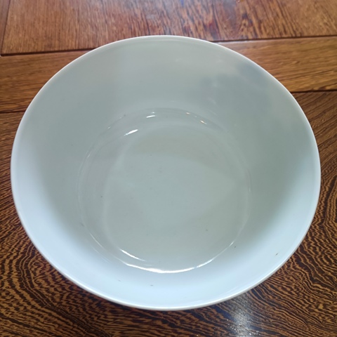 古玩陶瓷渭水投竿日歧山入夢晨青花碗拍賣，當前價格1880元