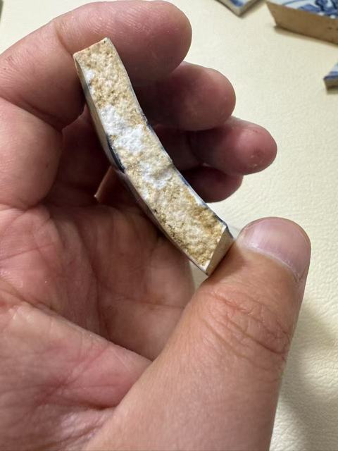 古玩陶瓷元青花瓷片標(biāo)本真品鑒賞圖