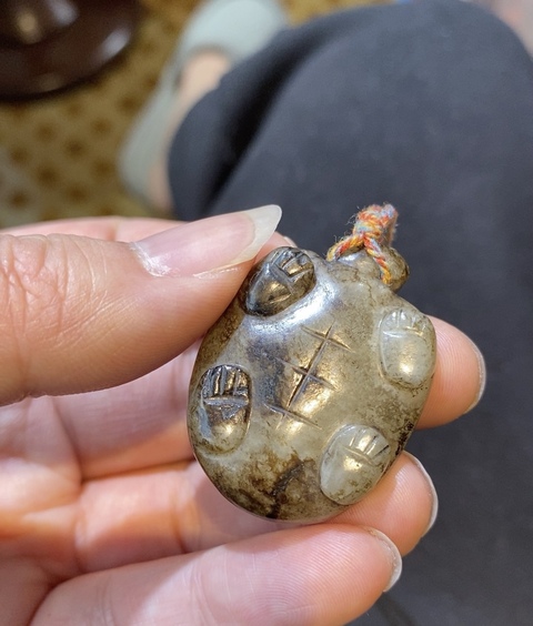 古玩玉器龍龜真品鑒賞圖