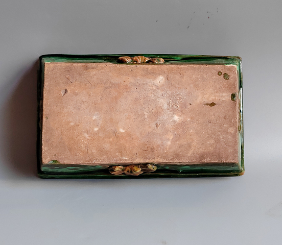 古玩陶瓷清早期三彩水仙盆真品鑒賞圖