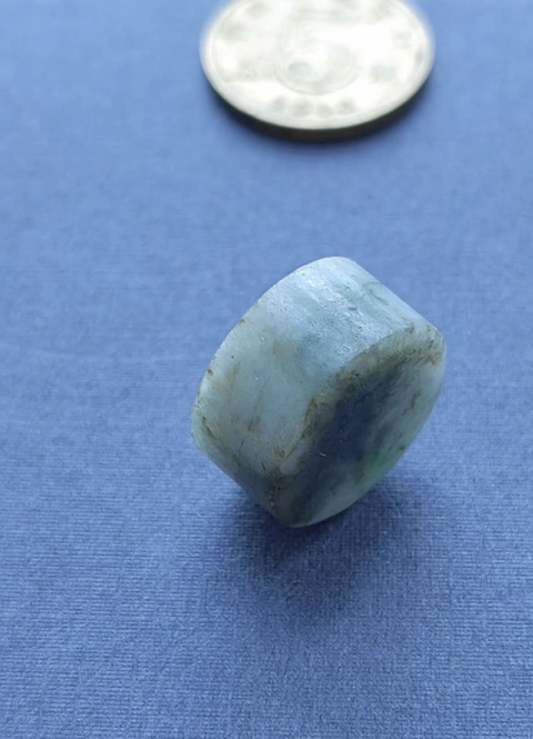 古玩玉器翡翠雕“鼻煙壺帽”真品鑒賞圖