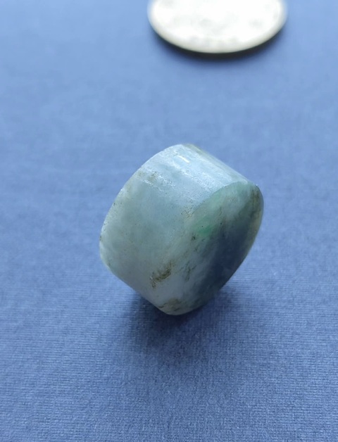 古玩玉器翡翠雕“鼻煙壺帽”真品鑒賞圖