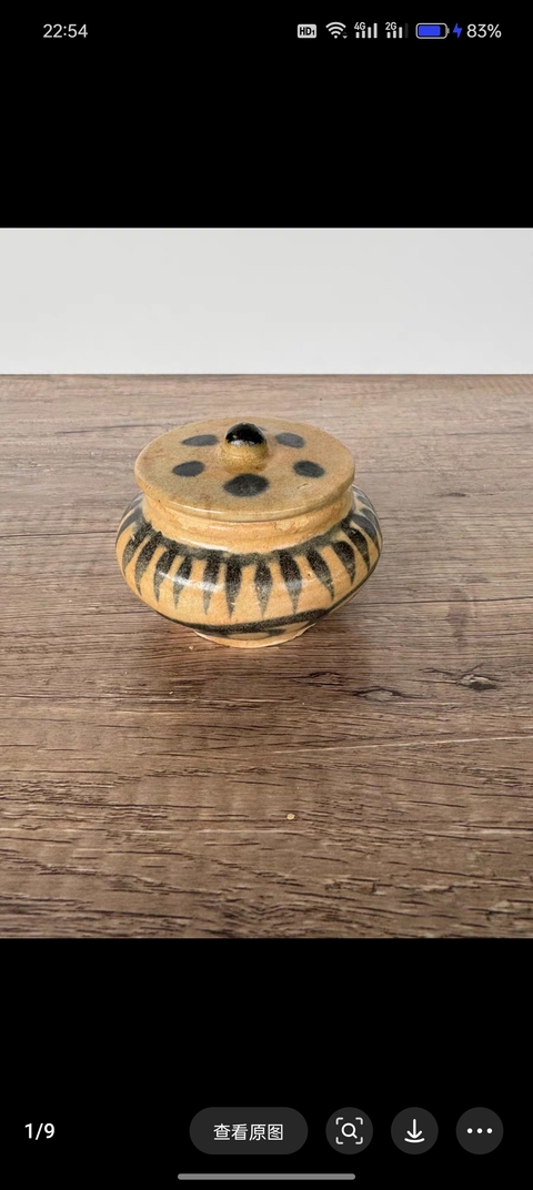 古玩陶瓷青花罐真品鑒賞圖