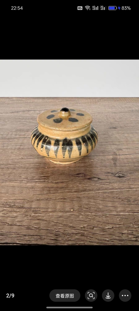 古玩陶瓷青花罐真品鑒賞圖