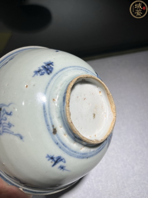 古玩陶瓷明中期.青花線描人物故事紋碗拍賣,當前價格2980元