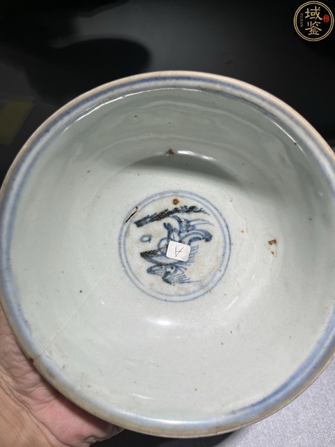 古玩陶瓷明中期.青花線描人物故事紋碗拍賣,當前價格2980元