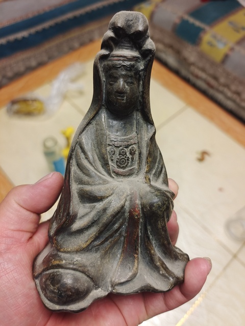 古玩銅器造像真品鑒賞圖