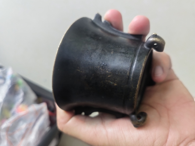 古玩銅器爐子真品鑒賞圖