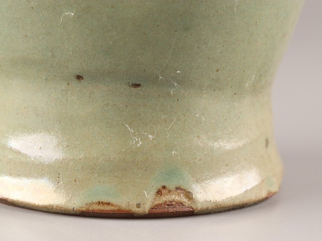 古玩陶瓷宜鈞釉雙耳瓶拍賣,當前價格40元