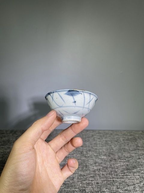 古玩陶瓷【茶器推薦】清中期.青花花卉紋茶碗拍賣,當前價格0元