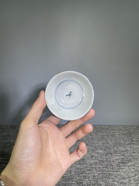 古玩陶瓷【茶器推薦】清中期.青花花卉紋茶碗拍賣,當前價格0元
