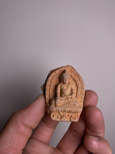 古玩雜項(xiàng)明代.釋迦牟尼佛成道像擦擦拍賣，當(dāng)前價(jià)格0元