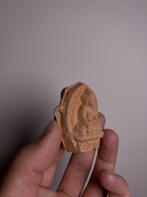 古玩雜項(xiàng)明代.釋迦牟尼佛成道像擦擦拍賣，當(dāng)前價(jià)格0元