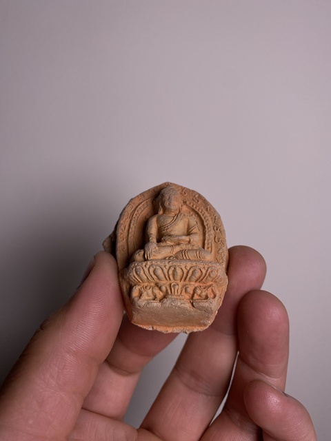 古玩雜項(xiàng)明代.釋迦牟尼佛成道像擦擦拍賣，當(dāng)前價(jià)格0元