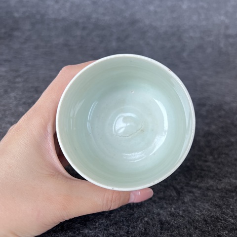 古玩陶瓷宋·影青白釉刻花琴爐拍賣，當前價格9000元