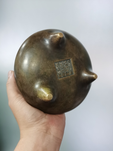 古玩銅器爐拍賣，當前價格19000元