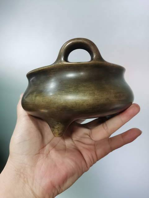 古玩銅器爐拍賣，當前價格19000元