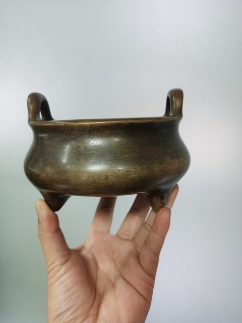 古玩銅器爐拍賣，當前價格19000元