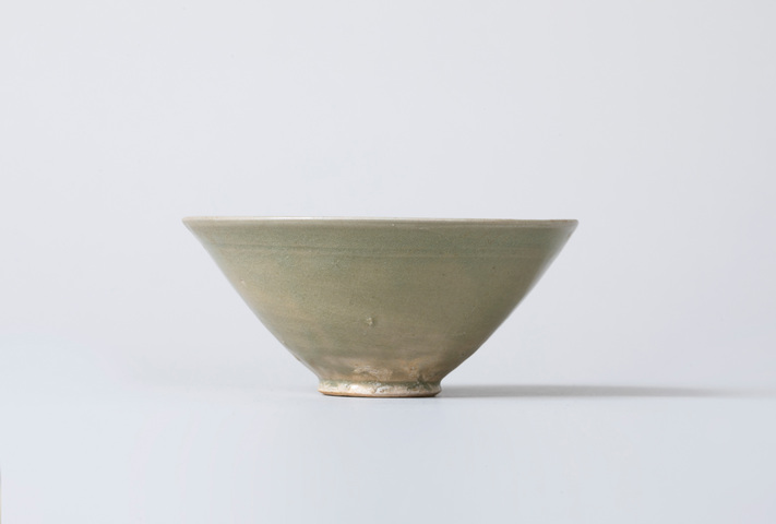 古玩陶瓷宋·耀州窯斗笠盞拍賣，當(dāng)前價(jià)格8888元