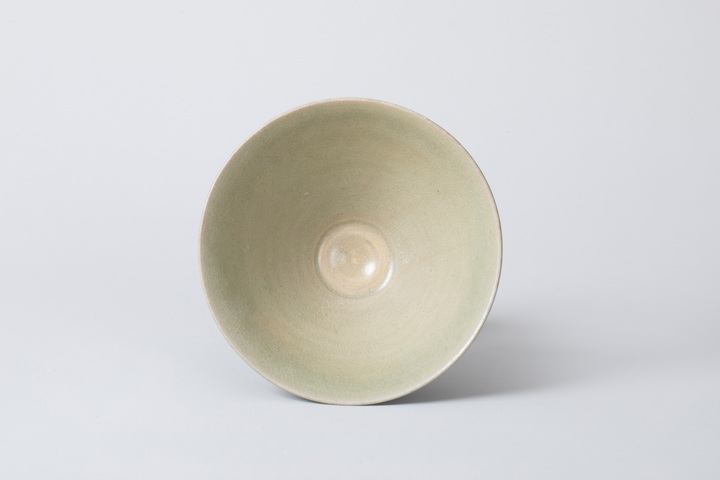 古玩陶瓷宋·耀州窯斗笠盞拍賣，當(dāng)前價(jià)格8888元