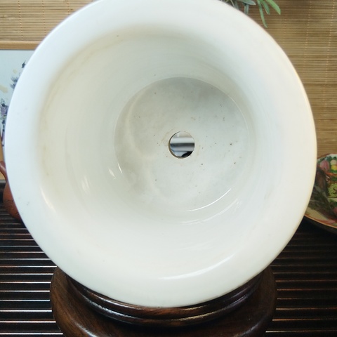 古玩陶瓷粉彩花卉紋花盆拍賣，當(dāng)前價(jià)格6500元
