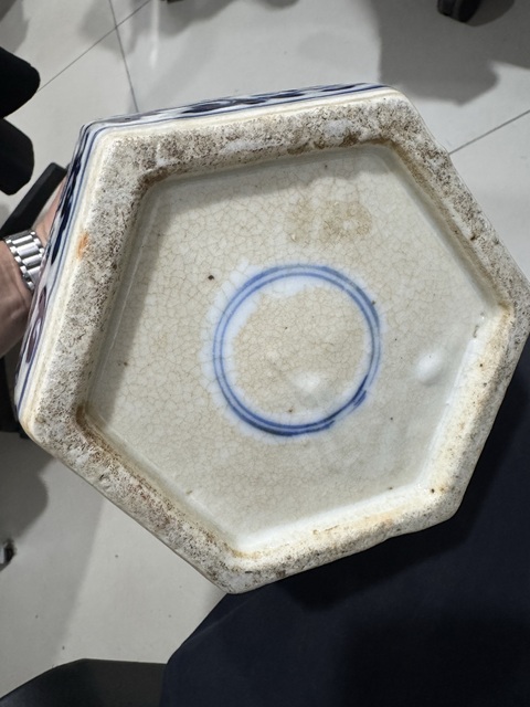 古玩陶瓷青花罐真品鑒賞圖