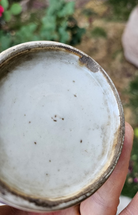 古玩陶瓷青花花卉紋瓶真品鑒賞圖